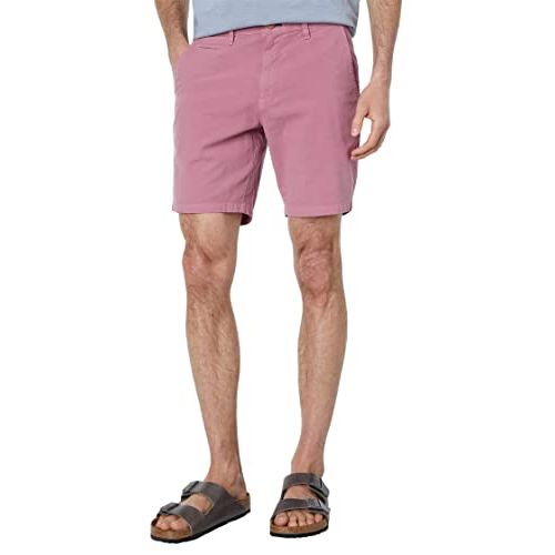 Johnnie-O Santiago Cotton Stretch Shorts Malibu Red / 30, Size: 30 In Waist